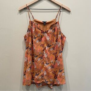 NWT Daytrip Floral Print Chiffon Tank Top - Size: XS